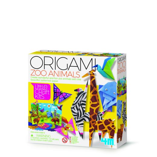 Mini set creativ – Origami Animale Zoo, LittleCraft