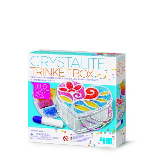 Mini set creativ – Cutiuta cu margele, LittleCraft
