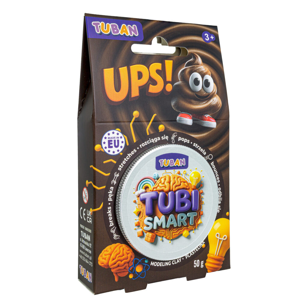 Plastilina creativa inteligenta TUBI SMART – Ups!, 50 g