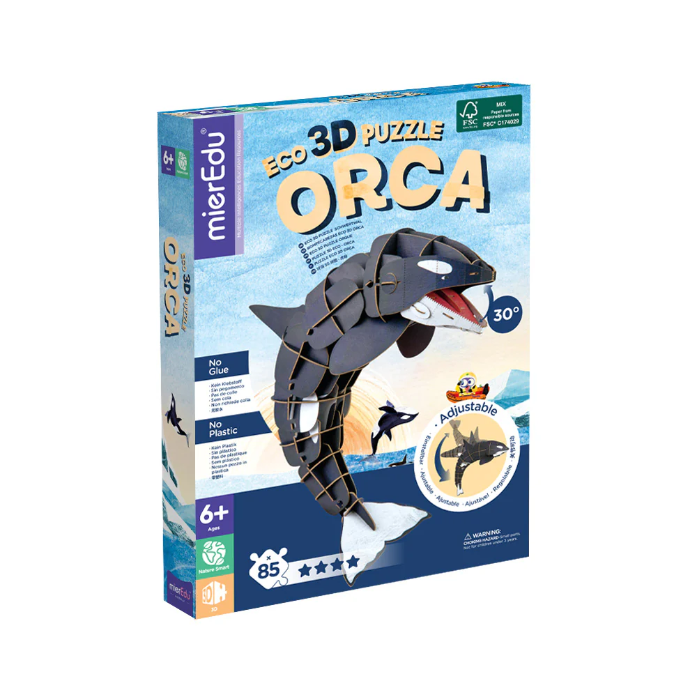 Puzzle 3D – Orca (deluxe)