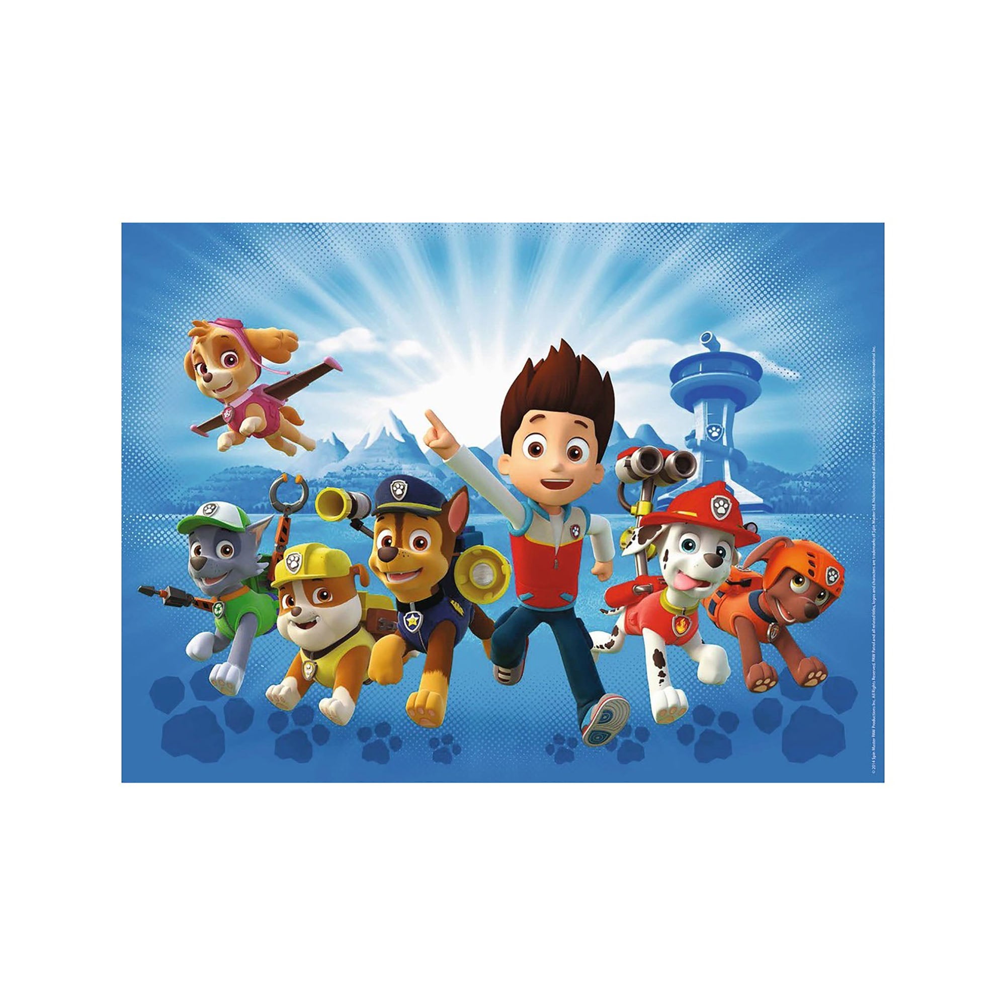 Puzzle Patrula Catelusilor, 100 Piese