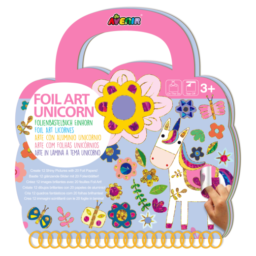 Set Arta cu folie – Unicorn