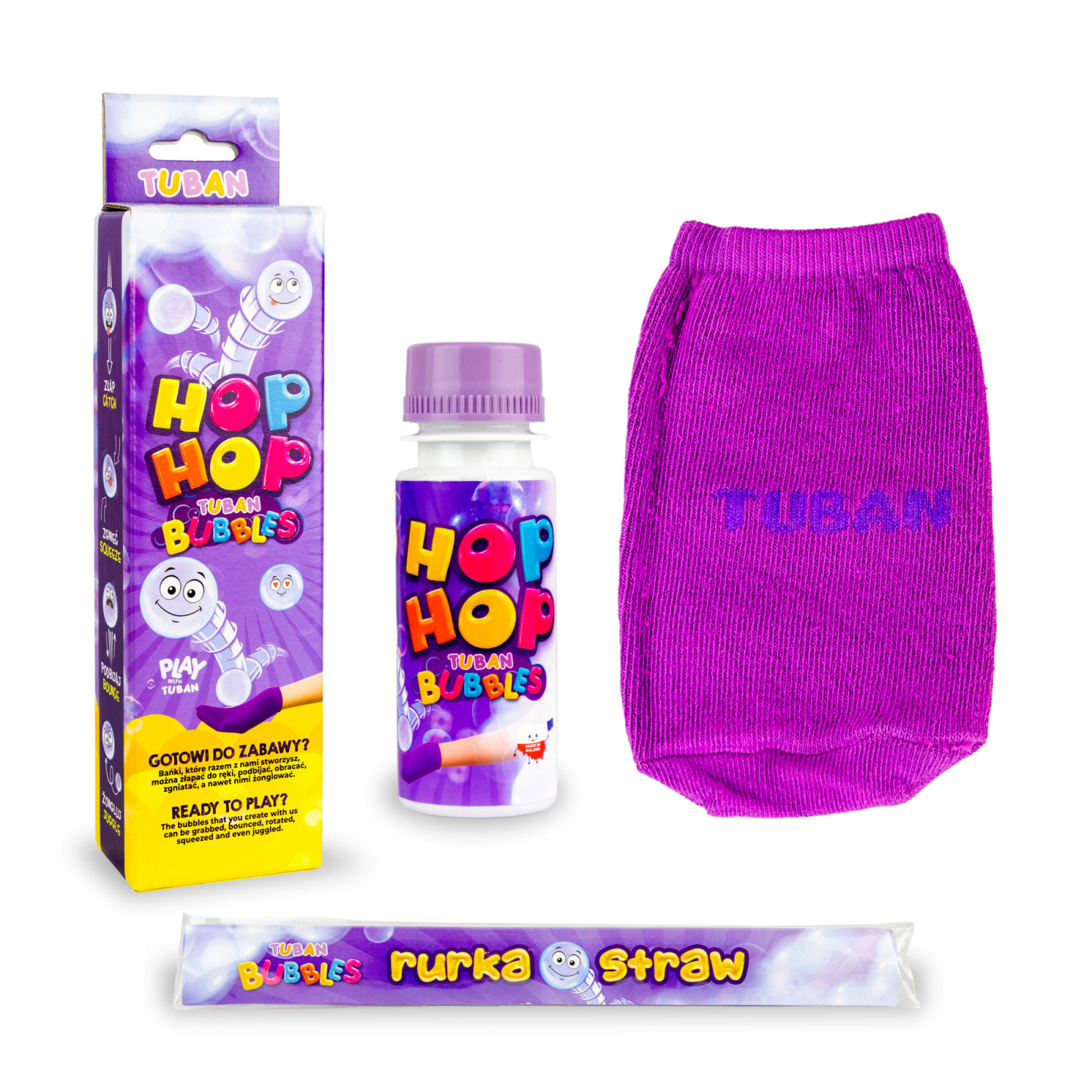 Set Baloane de sapun gigante – Hop Hop – Baloane saltarete