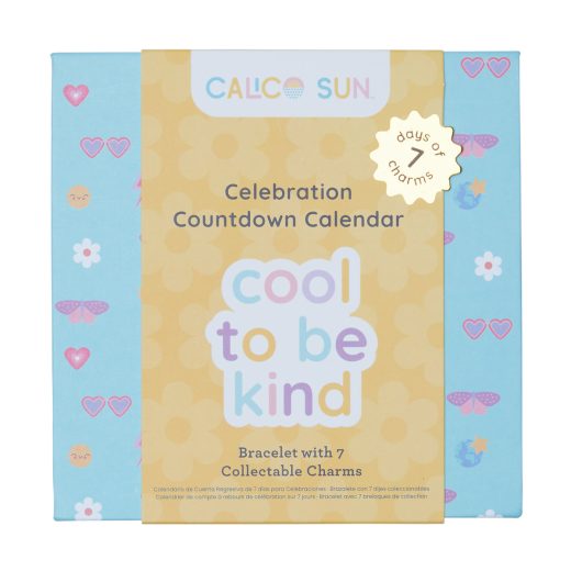 Set cadou bratara si charmuri – Calendar pentru sarbatorit evenimente – Cool To Be Kind