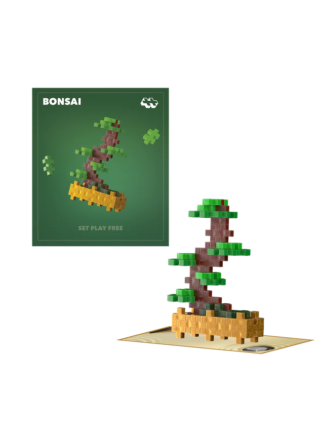 Set constructie Plus-Plus, PLANTE – Bonsai verde