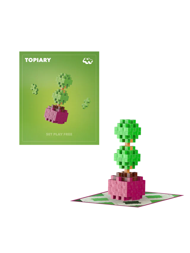 Set constructie Plus-Plus, PLANTE – Topiary