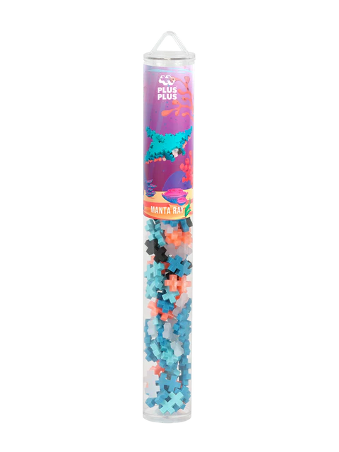 Set constructie Plus-Plus, tub 100 piese, Diavol de mare