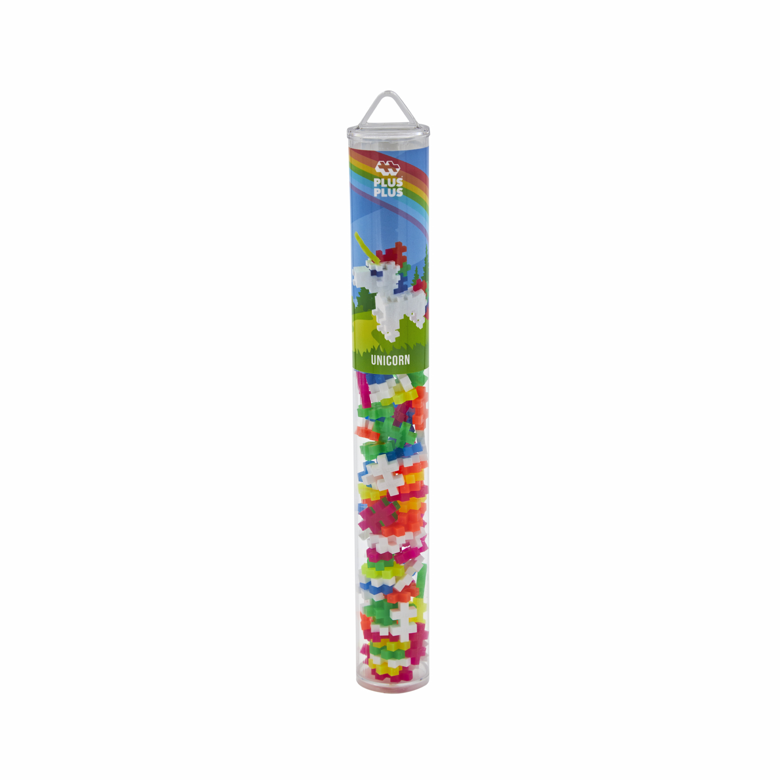Set constructie Plus-Plus, tub 100 piese, Unicorn