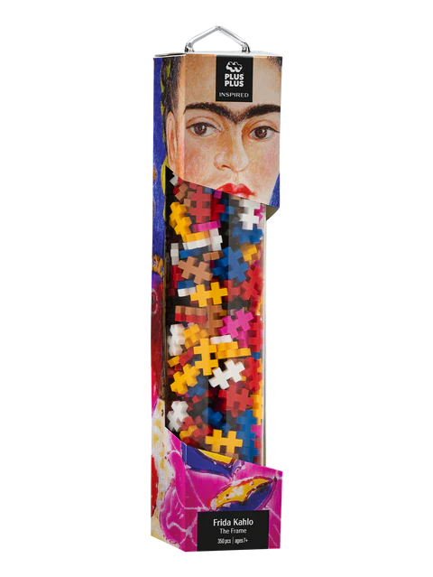 Set constructie Plus-Plus, tub creare tablou, Inspirat de Frida Kahlo