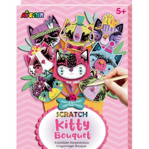 Set creativ de razuit Buchet – Pisicuta