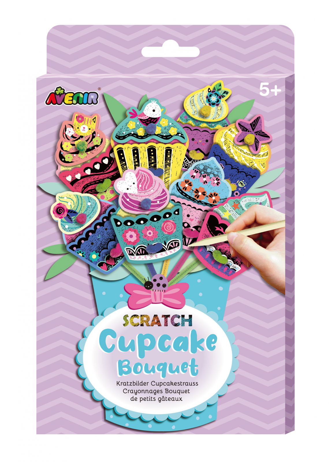 Set creativ de razuit Buchet – Tort