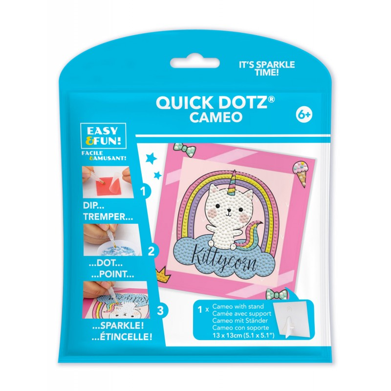 Set creativ pictura cu diamante – Kittycorn- pisica unicorn