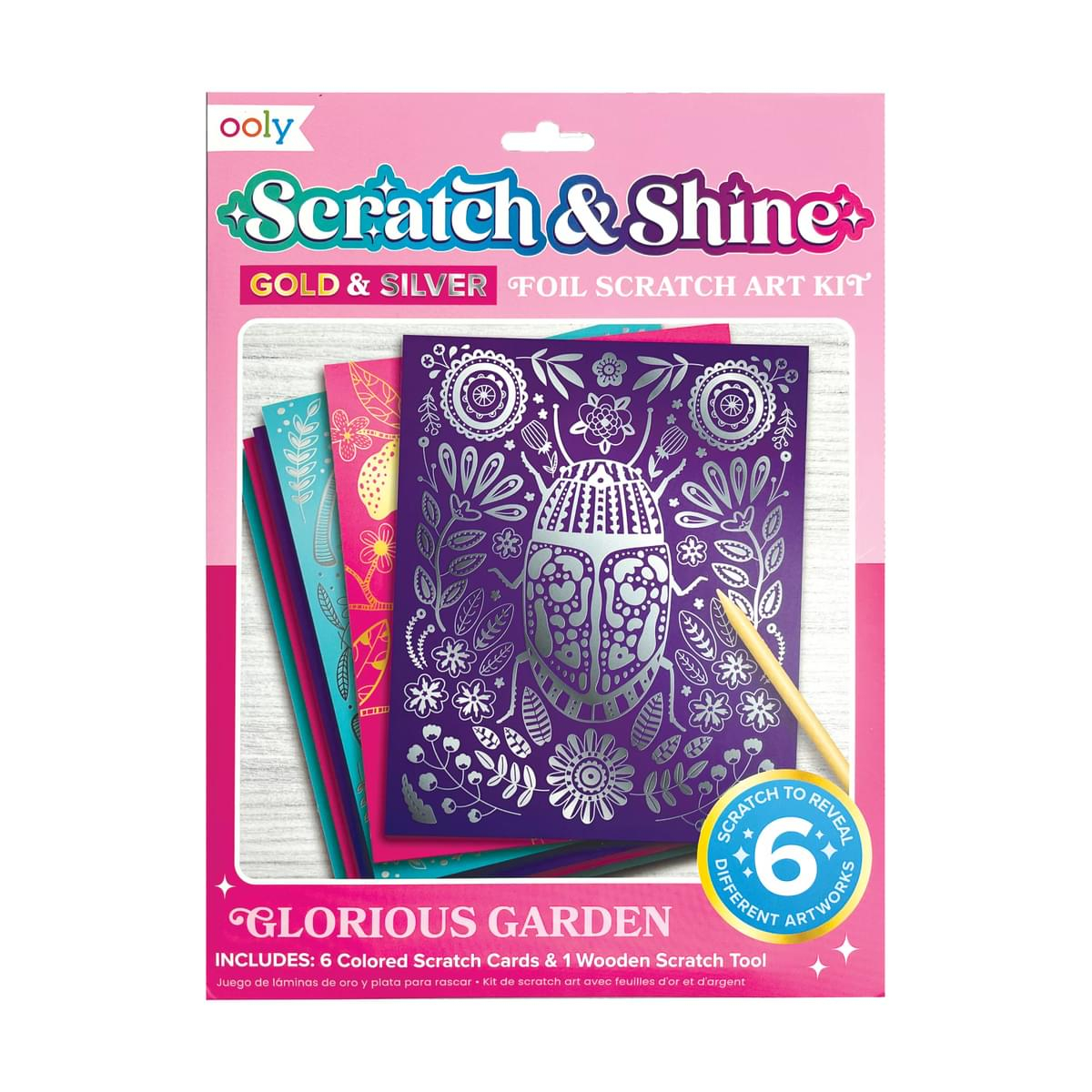 Set creativ Razuieste si Straluceste – Glorious Garden