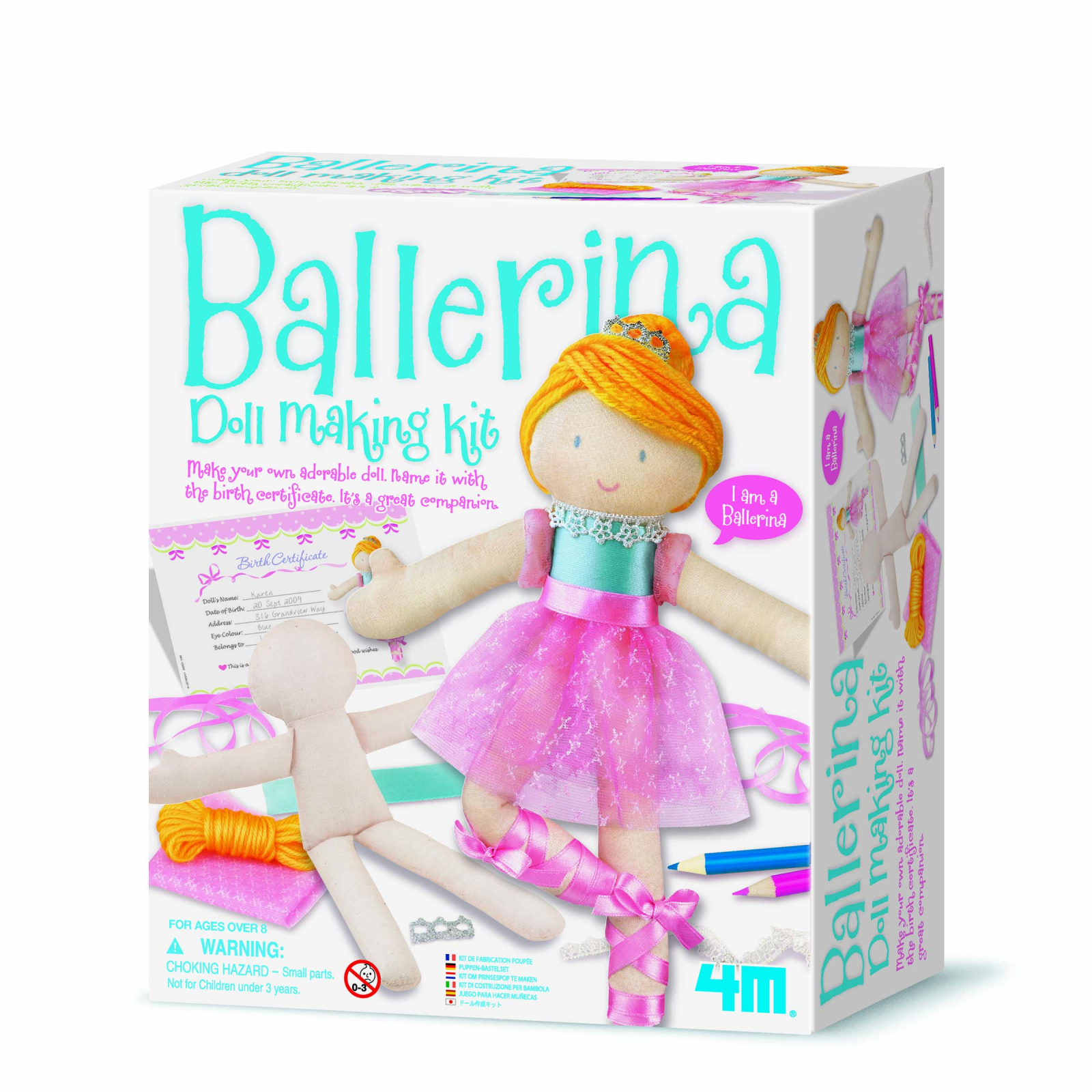 Set creativ Realizeaza propria papusa – Balerina
