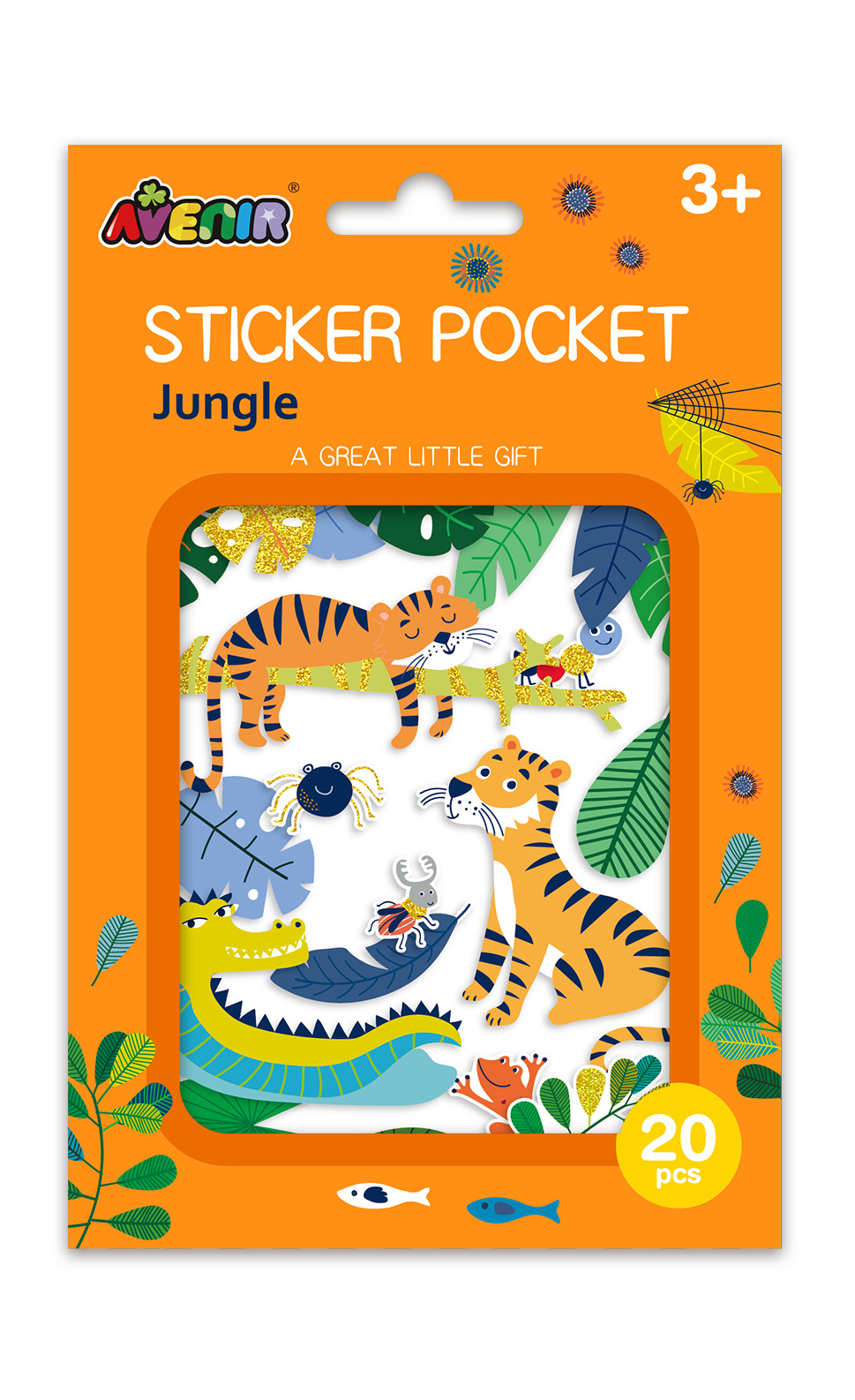 Set cu abtibilduri – Jungla