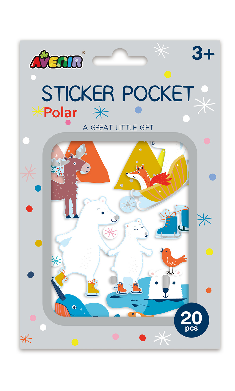Set cu abtibilduri – Polar