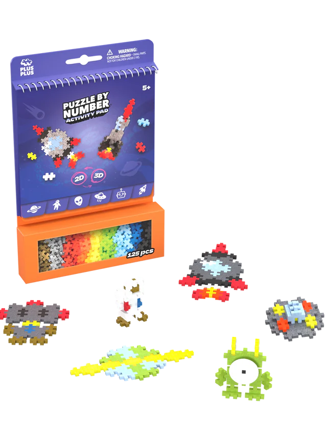 Set de Activitati Plus-Plus, 125 piese, Spatiu