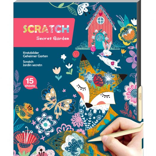 Set de razuit A4 – Gradina secreta