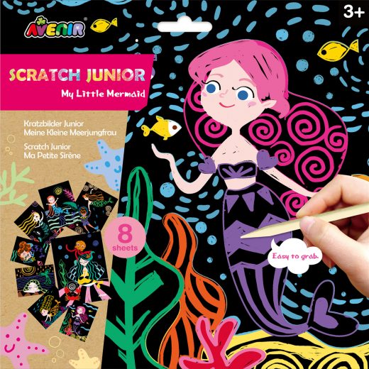 Set de razuit Scratch Junior – Mica Mea Sirena