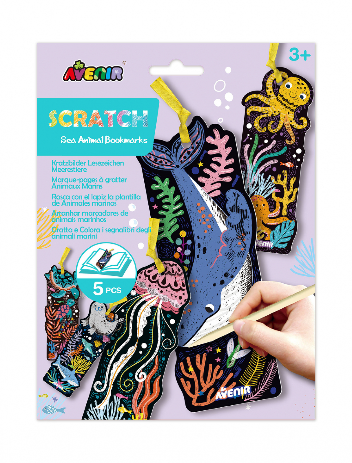 Set de razuit – Semne de Carte – Animale Marine