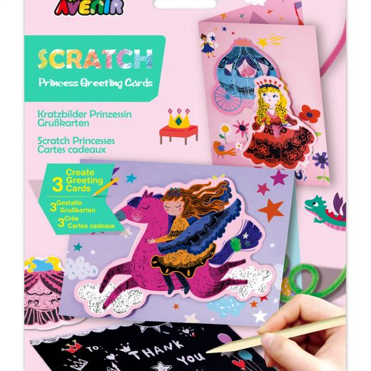 Set de razuit si realizat Felicitari – Printese