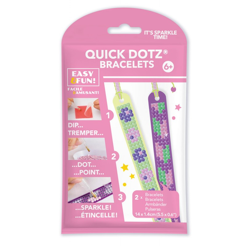 Set DIY creativ – bratari Spring, pictura cu diamante