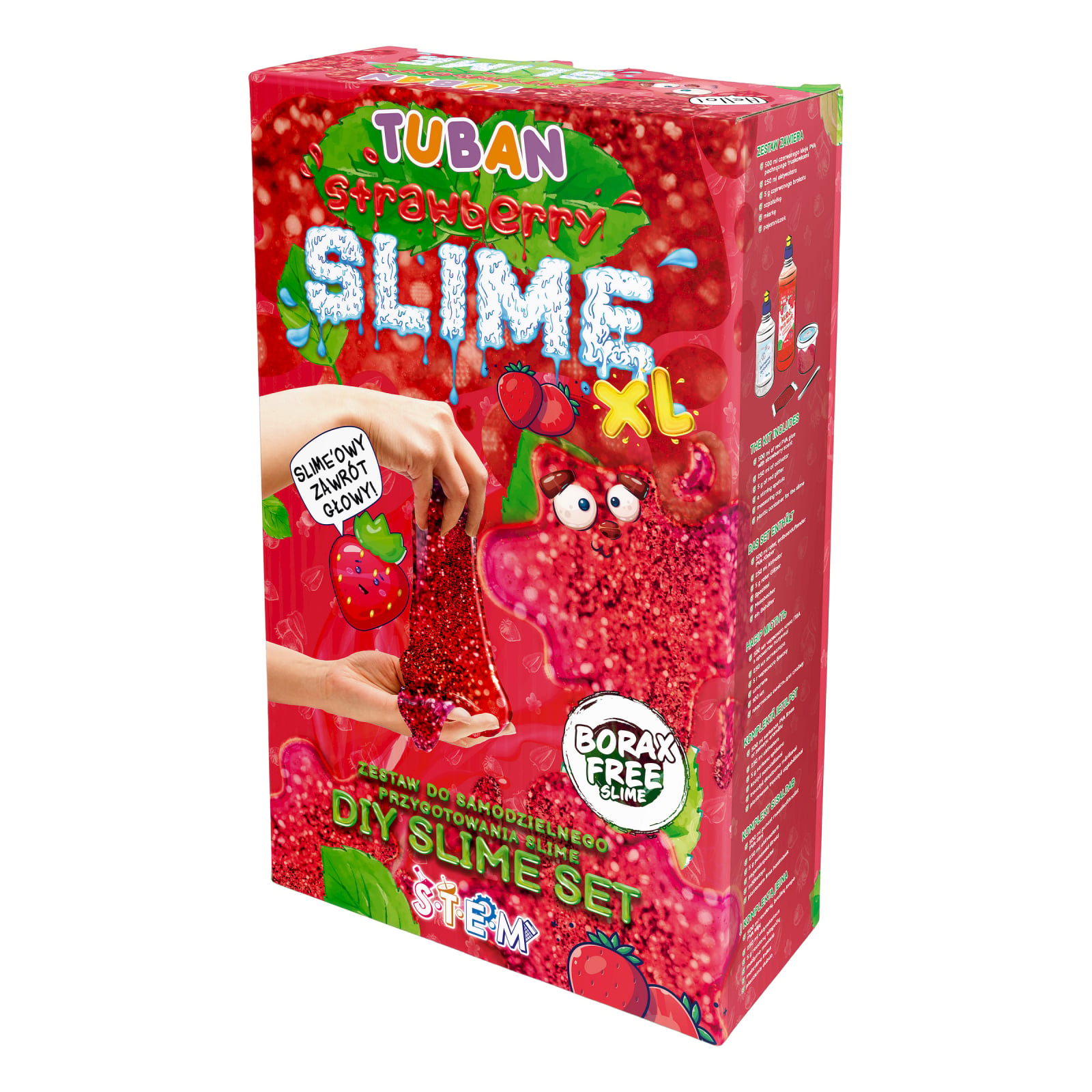 Set DIY experimente SLIME CAPSUNI XL