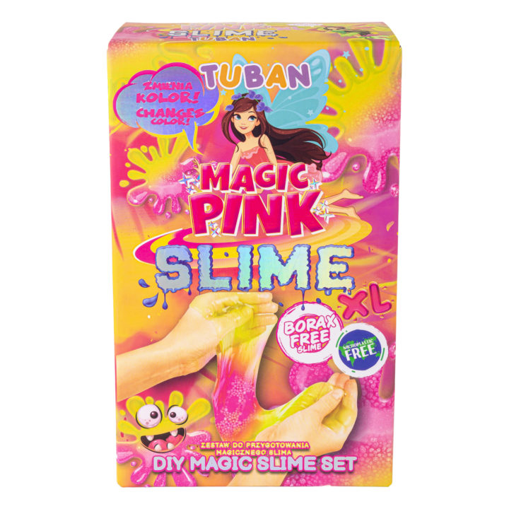 Set DIY experimente SLIME MAGIC PINK XL