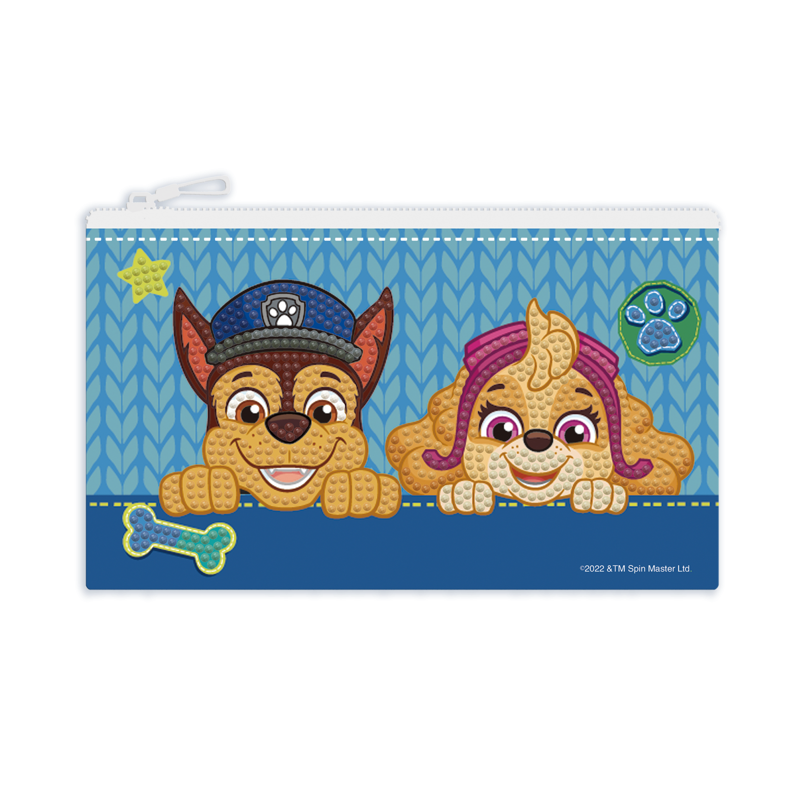 Set DYI creativ – portofel Patrula Catelusilor, pictura cu diamante