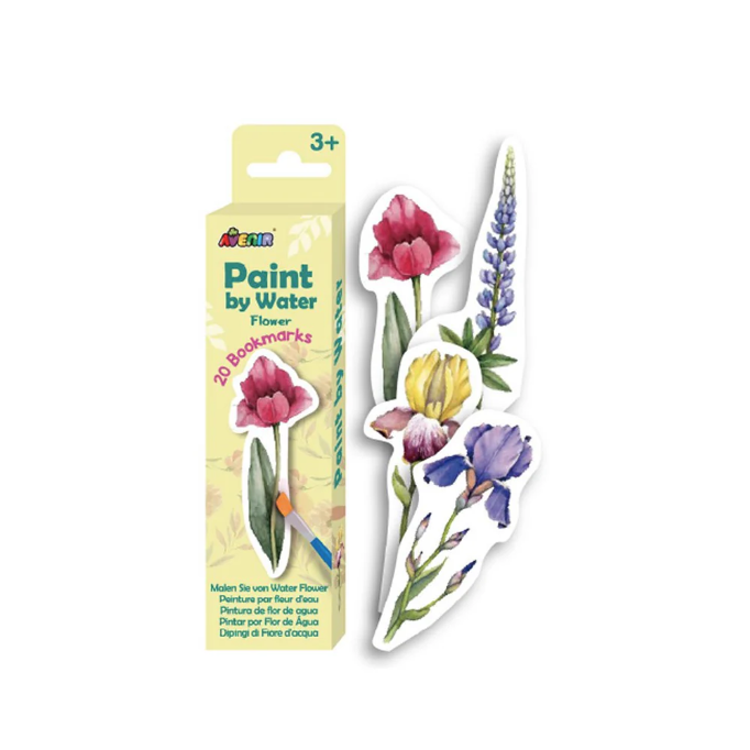 Set pictura cu apa – semne de carte Flori, colectia Creatii Naturale