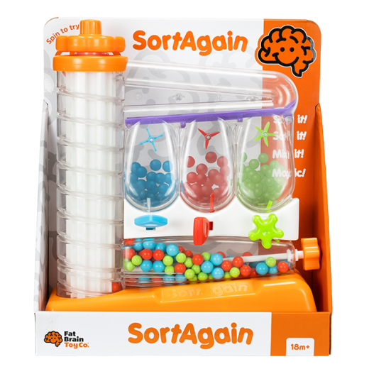 SortAgain – Jucarie senzoriala cu bile si sortare automata