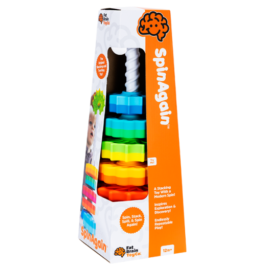 SpinAgain Turn de stivuire rotativ pentru copii